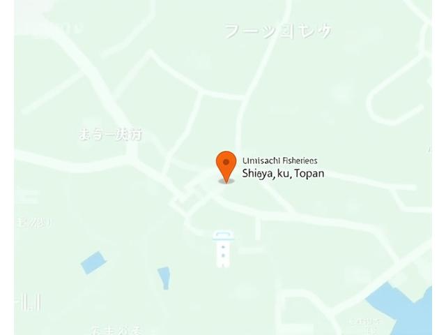 海幸水産の所在地を示す地図